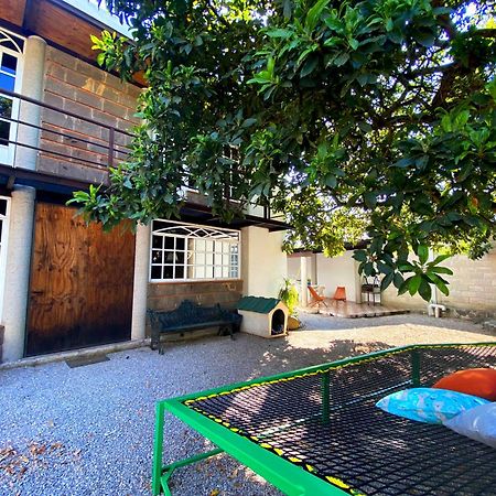 Villa Casa Encino Con Alberca Climatizada En Tepoztlán Exterior foto
