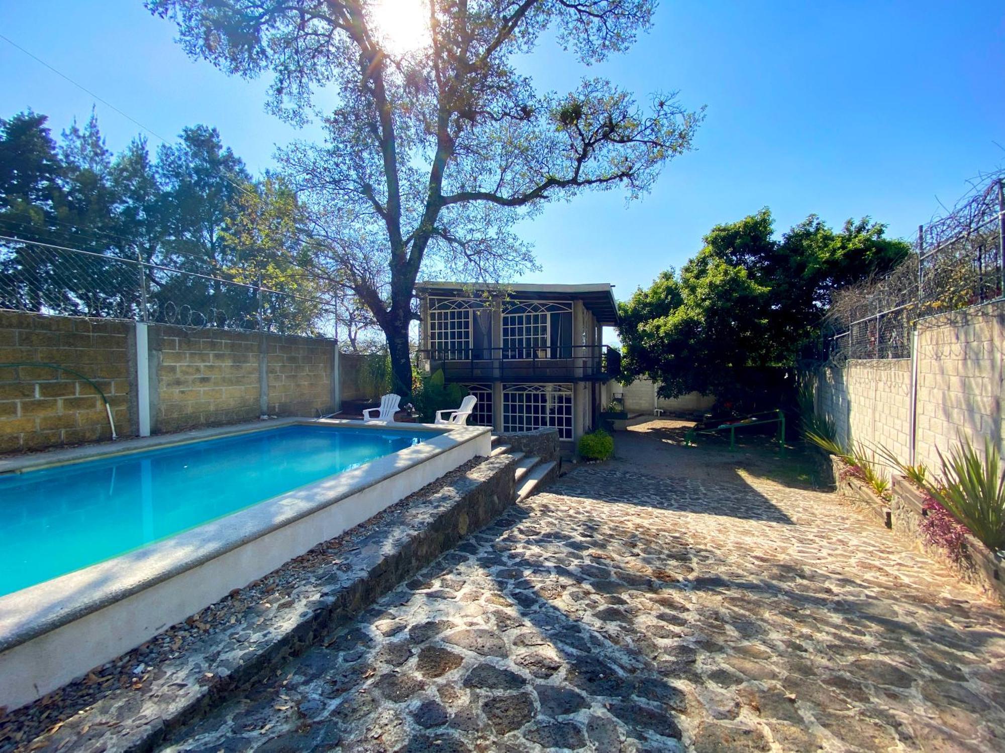 Villa Casa Encino Con Alberca Climatizada En Tepoztlán Exterior foto